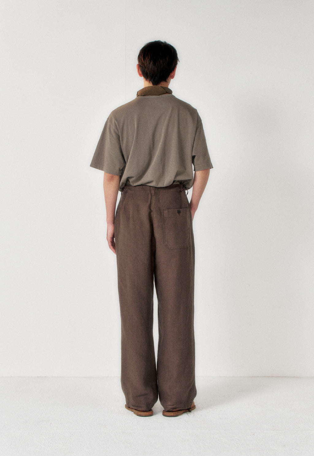 Art if acts - Linen Parachute Pants (Wood) product image 3 | TRAB K-Fashion Australia