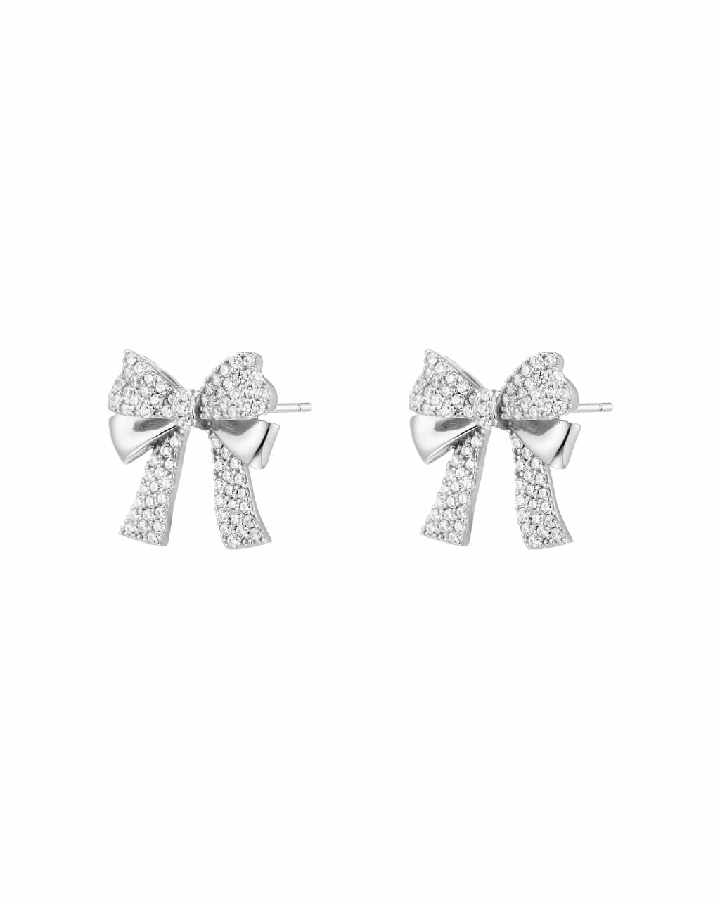 Numbering - Pave Double Ribbon Earrings #3206 product image 3 | TRAB K-Fashion Australia