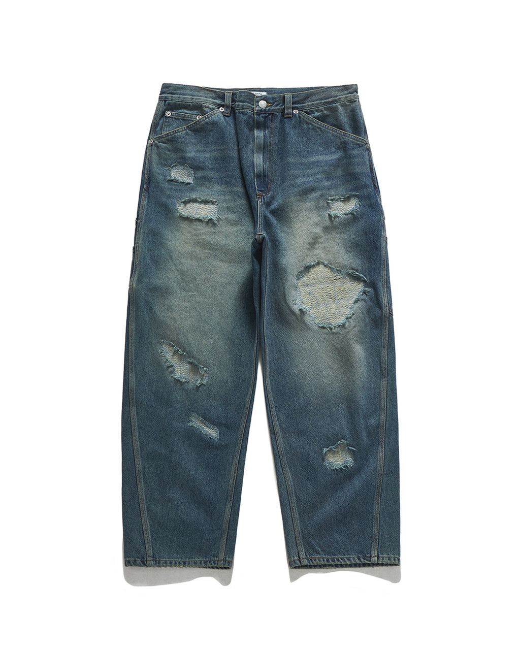 Eastlogue - Damaged Carpenter Pants (Vintage Indigo) product image 5 | TRAB K-Fashion Australia
