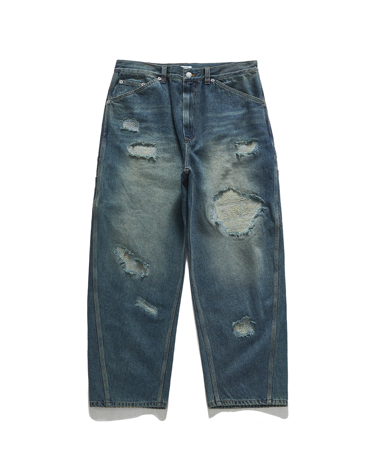 Eastlogue - Damaged Carpenter Pants (Vintage Indigo) product image 5 | TRAB K-Fashion Australia