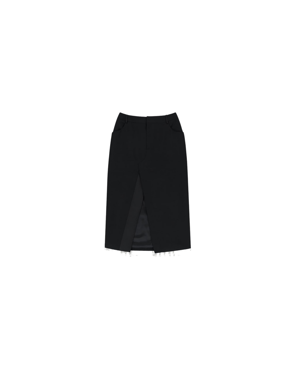 Kimhe Kim - Pearl Embellishement Long Skirt (Black) product image 10 | TRAB K-Fashion Australia