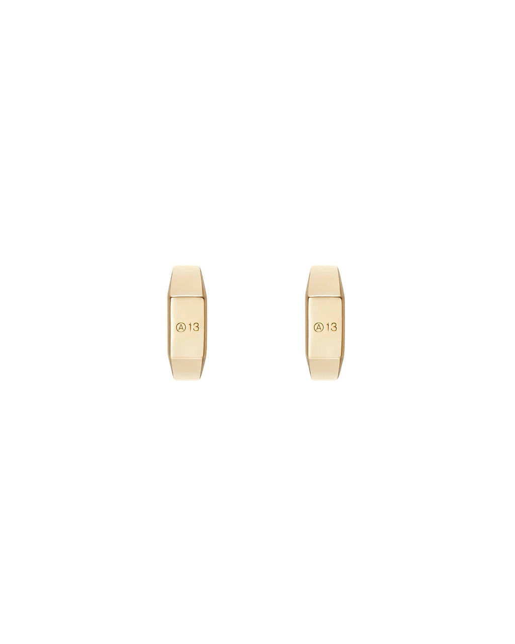 Numbering - A13 Signet Earrings #7124 product image 11 | TRAB K-Fashion Australia