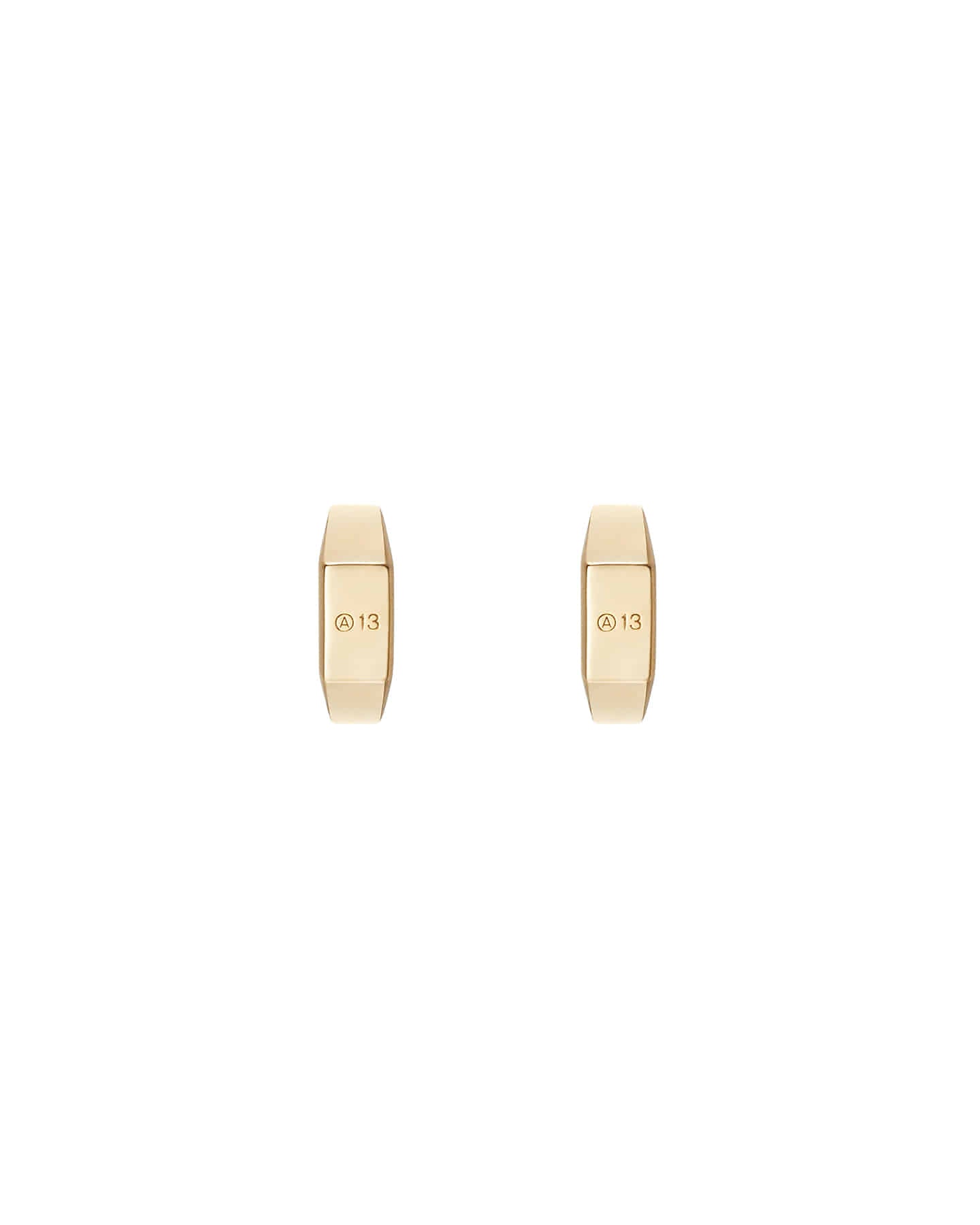 Numbering - A13 Signet Earrings #7124 product image 11 | TRAB K-Fashion Australia