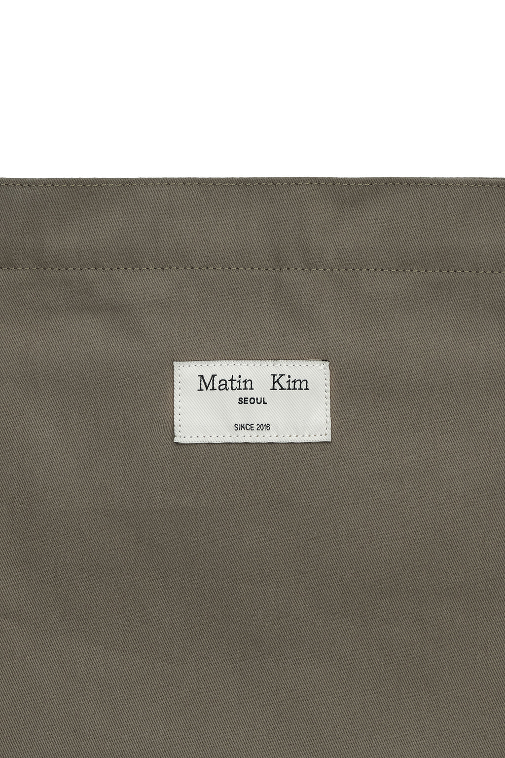 Matin Kim - Matin Lny 26 Eco Bag (Khaki) product image 4 | TRAB K-Fashion Australia