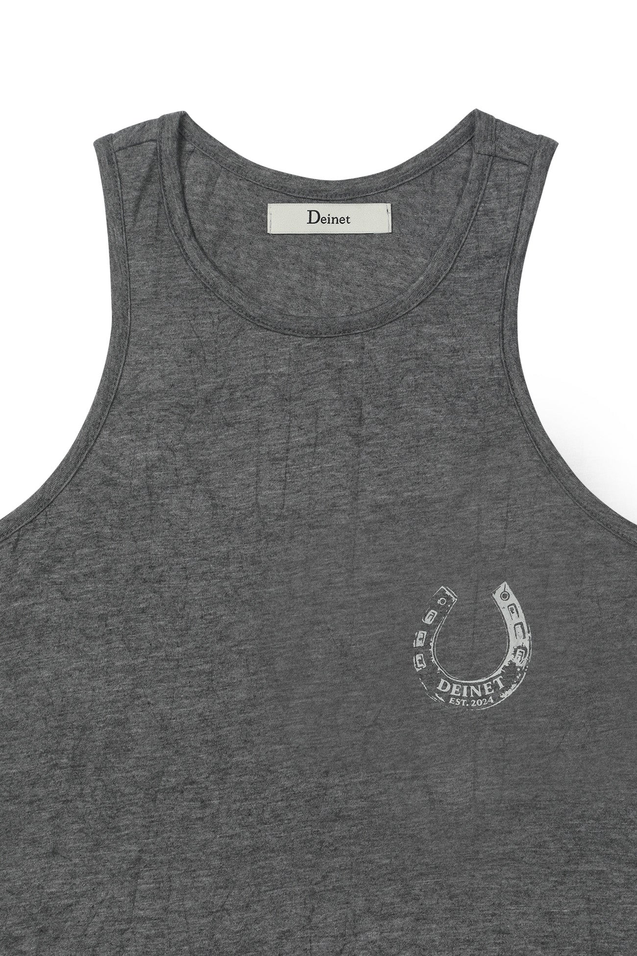 Deinet - Horseshoe Print Sleeveless (Charcoal) product image 10 | TRAB K-Fashion Australia