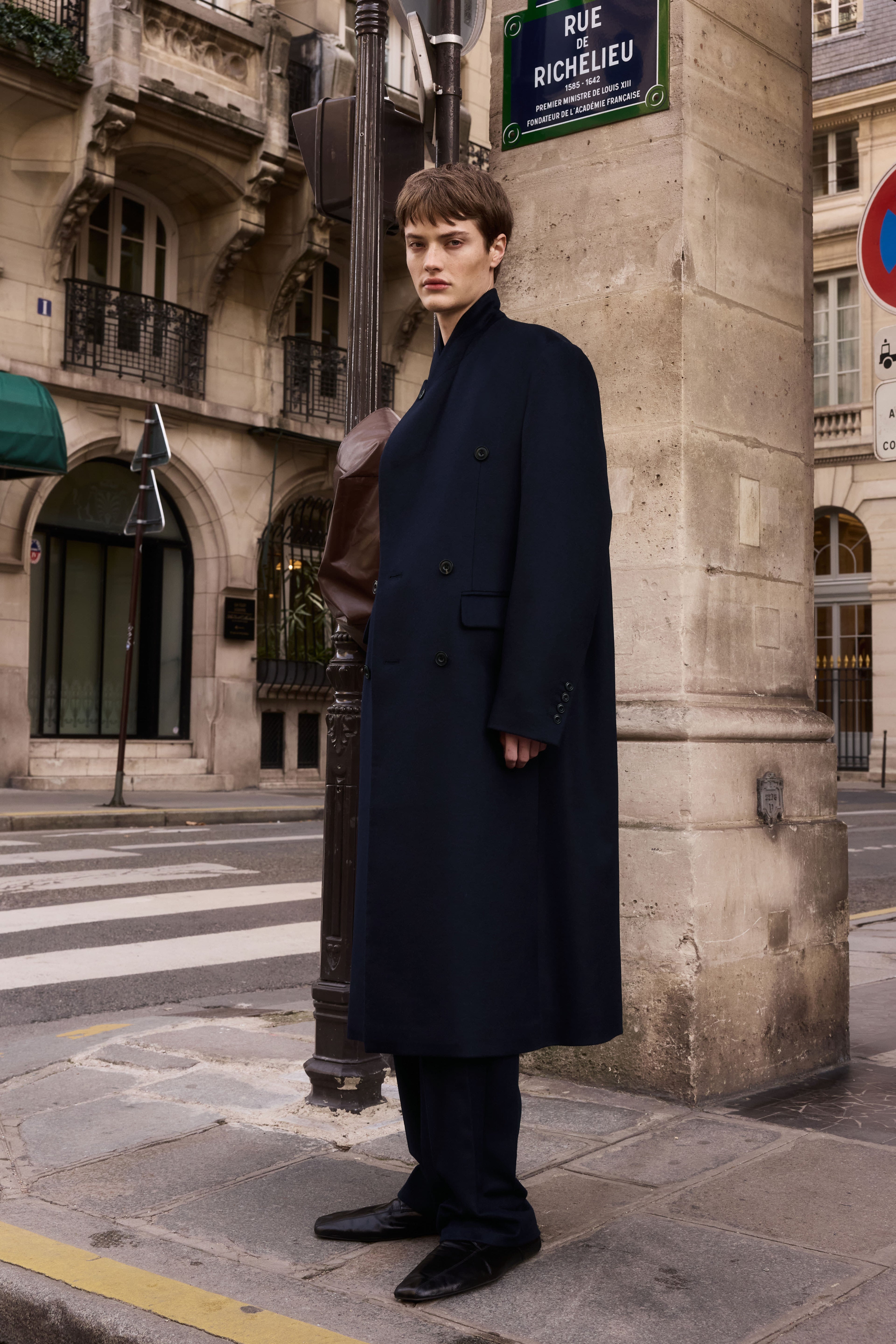 STU - Double Coat In Cashmere (Navy) product image 2 | TRAB K-Fashion Australia