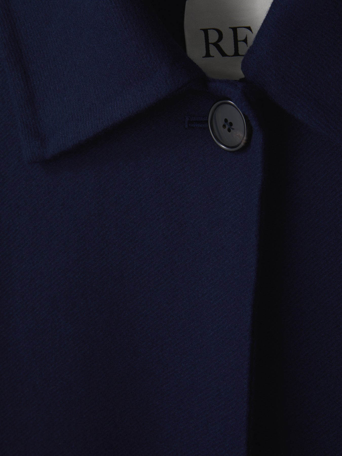 Recto - Oversized Handmade Hoody Coat (Navy) product image 11 | TRAB K-Fashion Australia