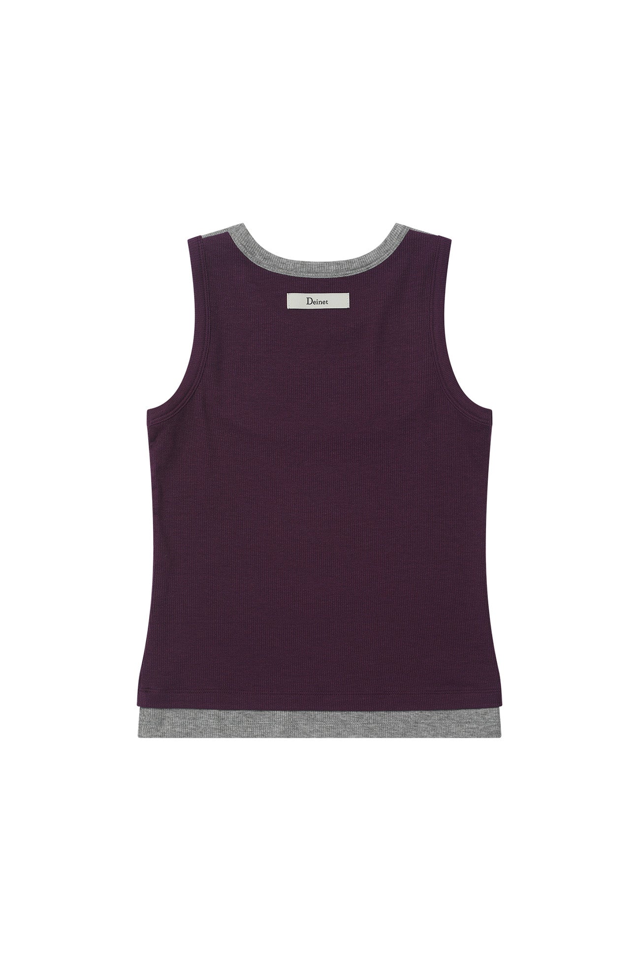 Deinet - D-Contrast Sleeveless (Purple) product image 2 | TRAB K-Fashion Australia