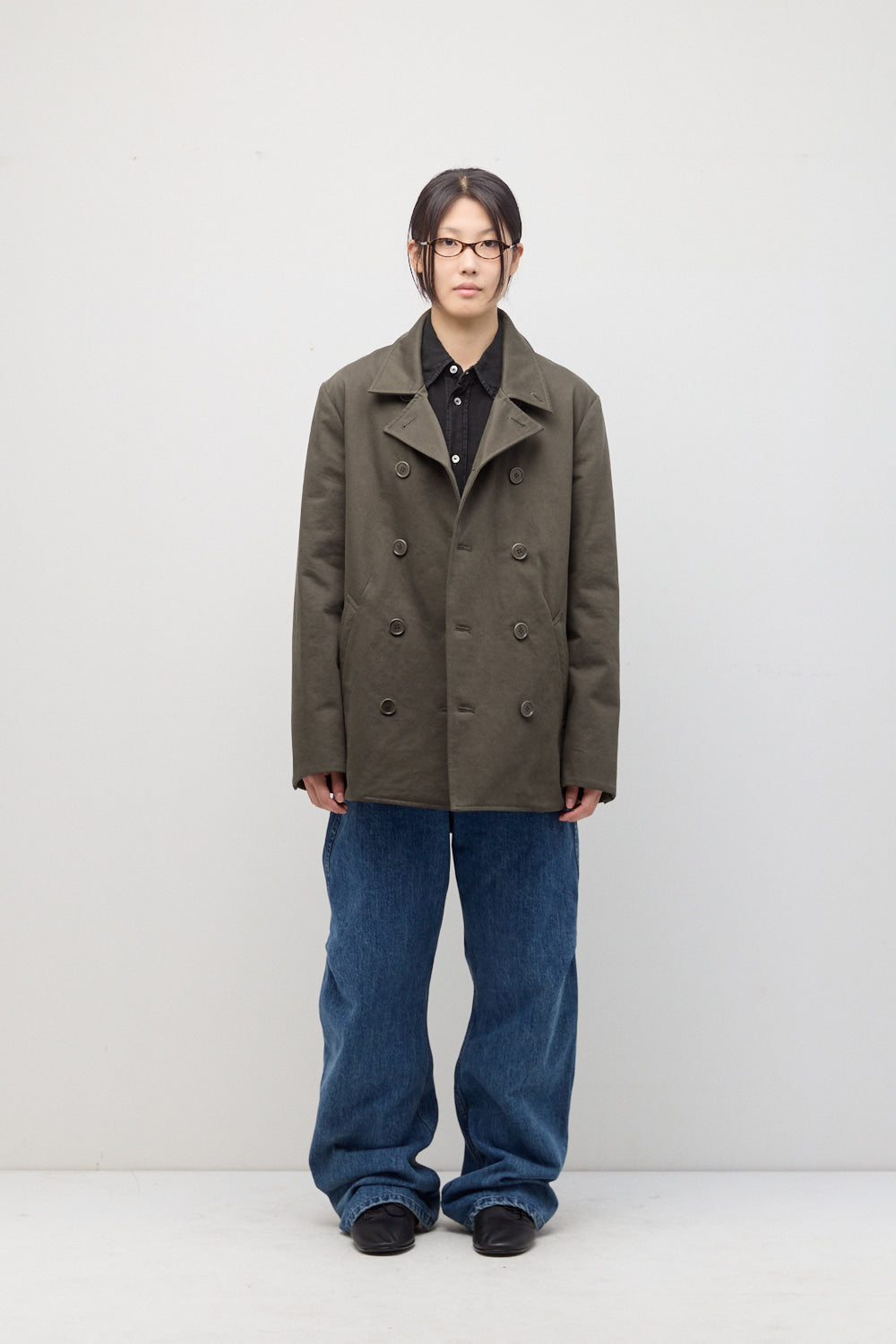 Hatchingroom - Pea Coat (Khaki) product image 4 | TRAB K-Fashion Australia