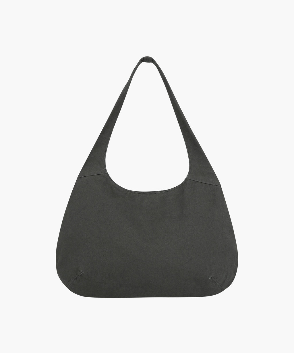 Marithe & Francois Girbaud - Classic Logo Round One Shoulder Bag (Charcoal) product image 3 | TRAB K-Fashion Australia