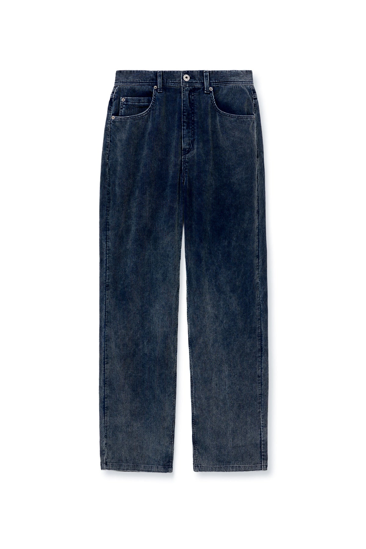 Matin Kim - Wased Corduroy Pants (Blue) product image 10 | TRAB K-Fashion Australia