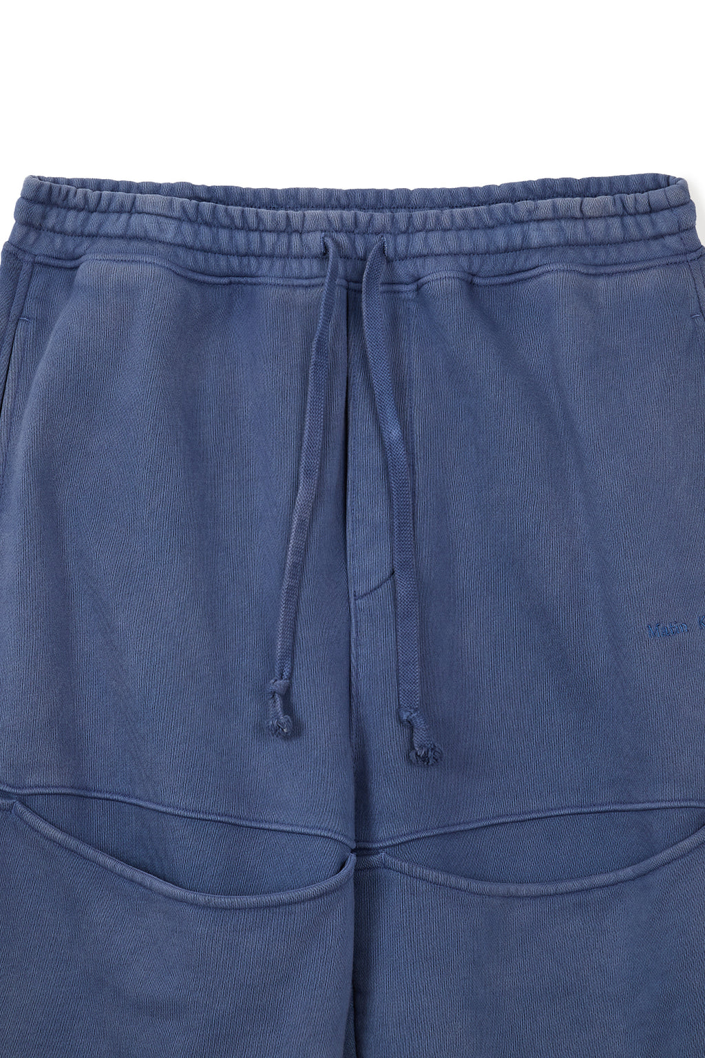 Matin Kim - Cut Out Washed Sweatpants (Blue) product image 3 | TRAB K-Fashion Australia