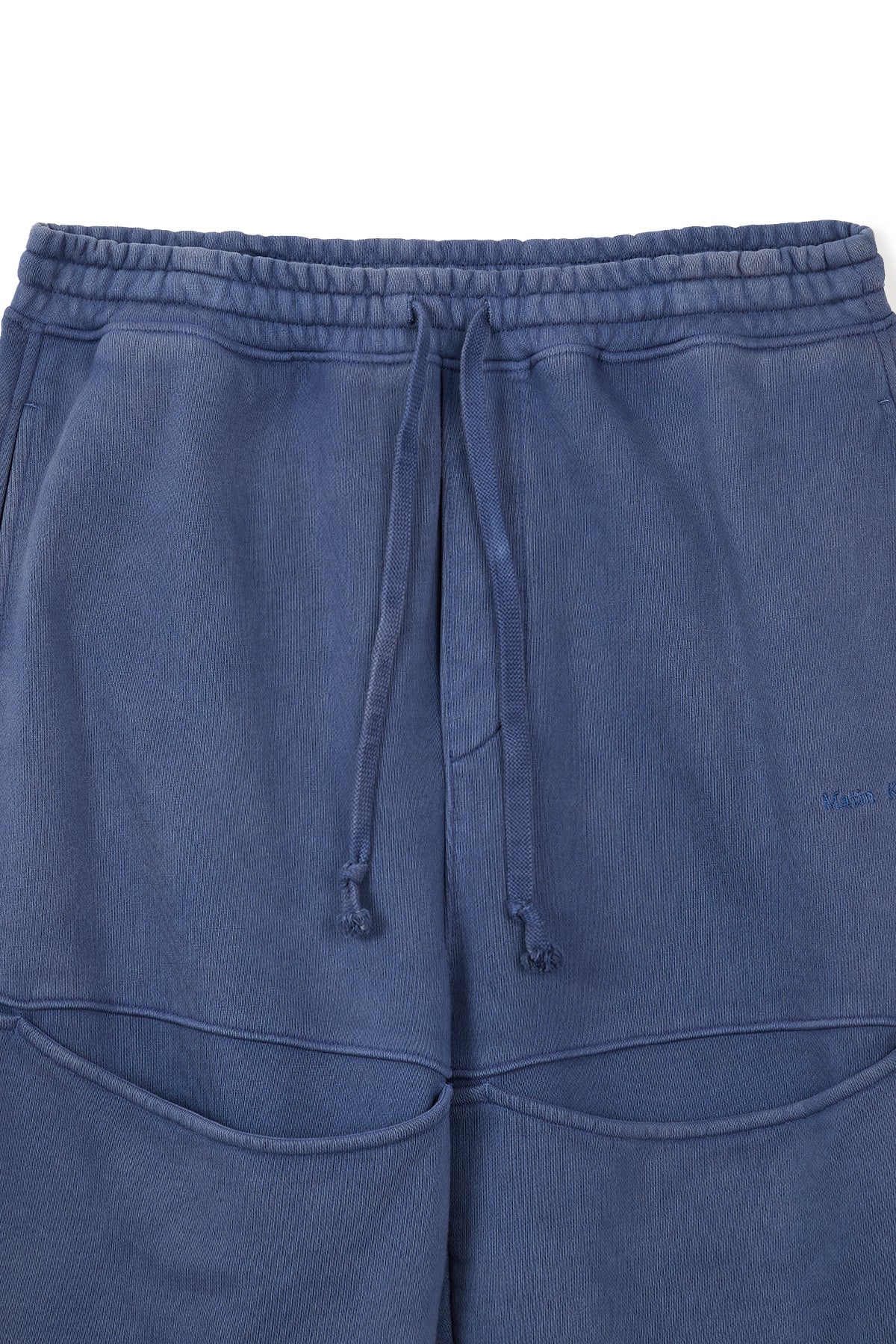 Matin Kim - Cut Out Washed Sweatpants (Blue) product image 3 | TRAB K-Fashion Australia