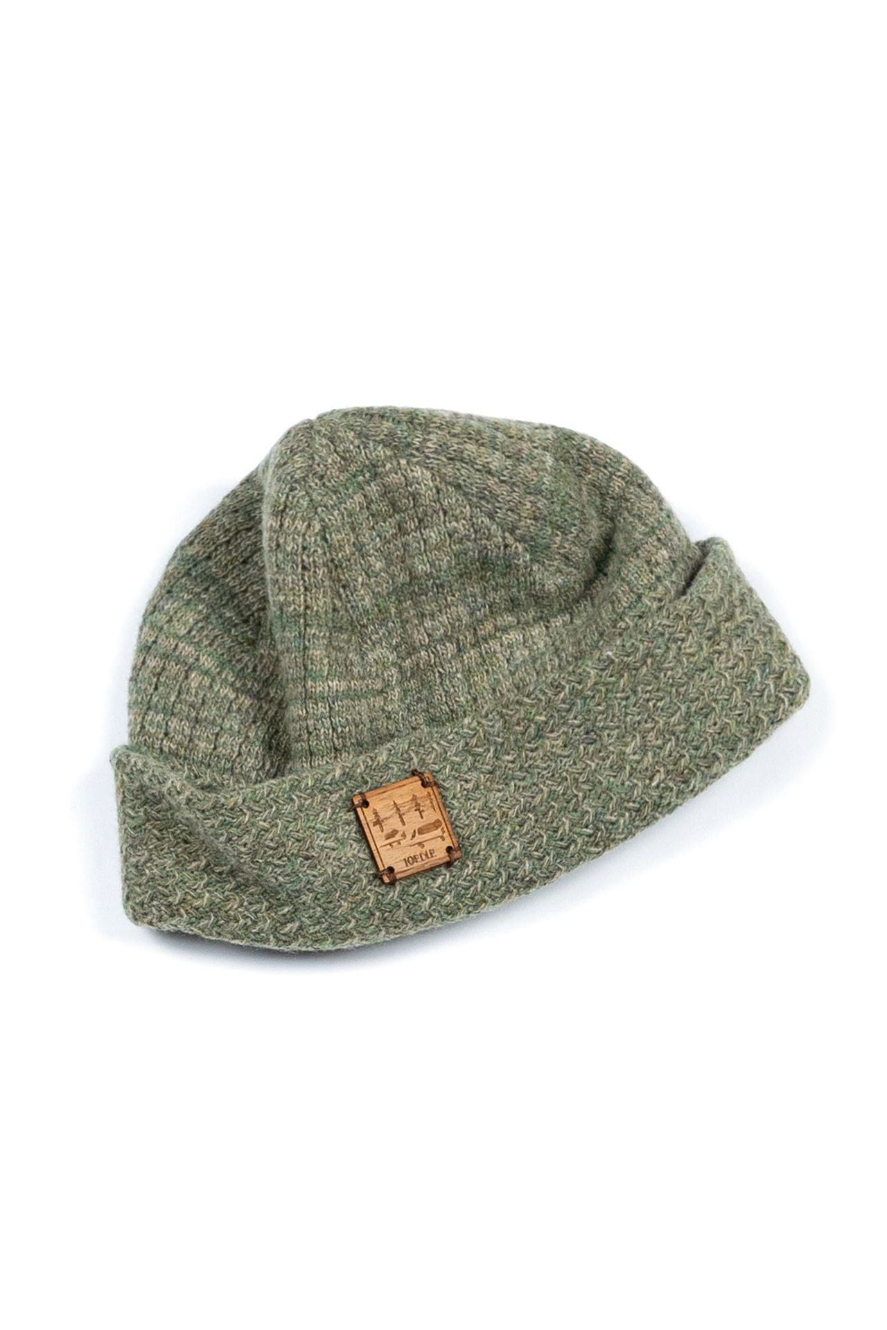 Ioedle - Flowing Scenery Short Beanie (Green) product image 1 | TRAB K-Fashion Australia