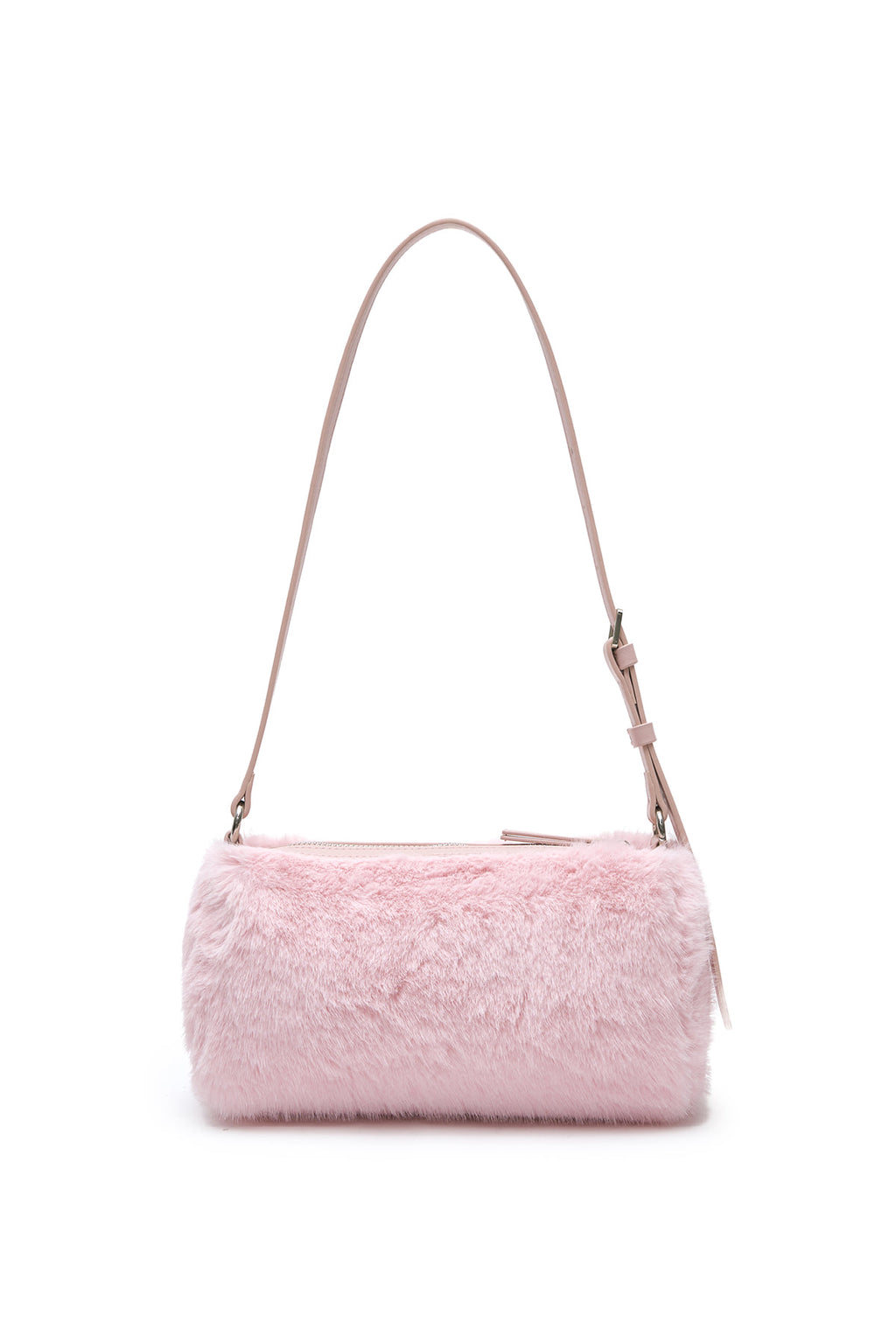 Matin Kim - Soft Fur Mini Shoulder Bag (Pink) product image 5 | TRAB K-Fashion Australia