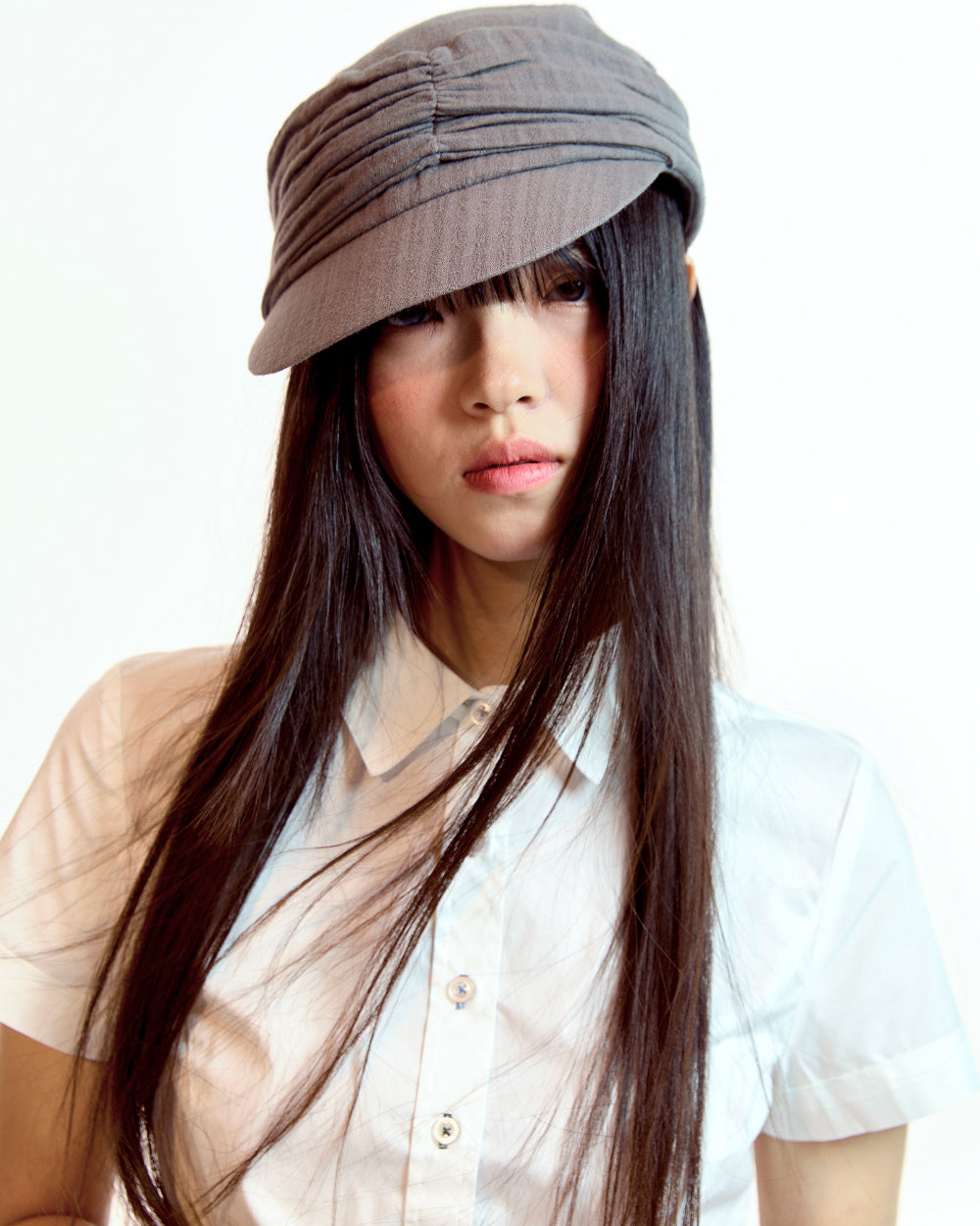 Coyseio - Nana Half Shirt (White) product image 3 | TRAB K-Fashion Australia