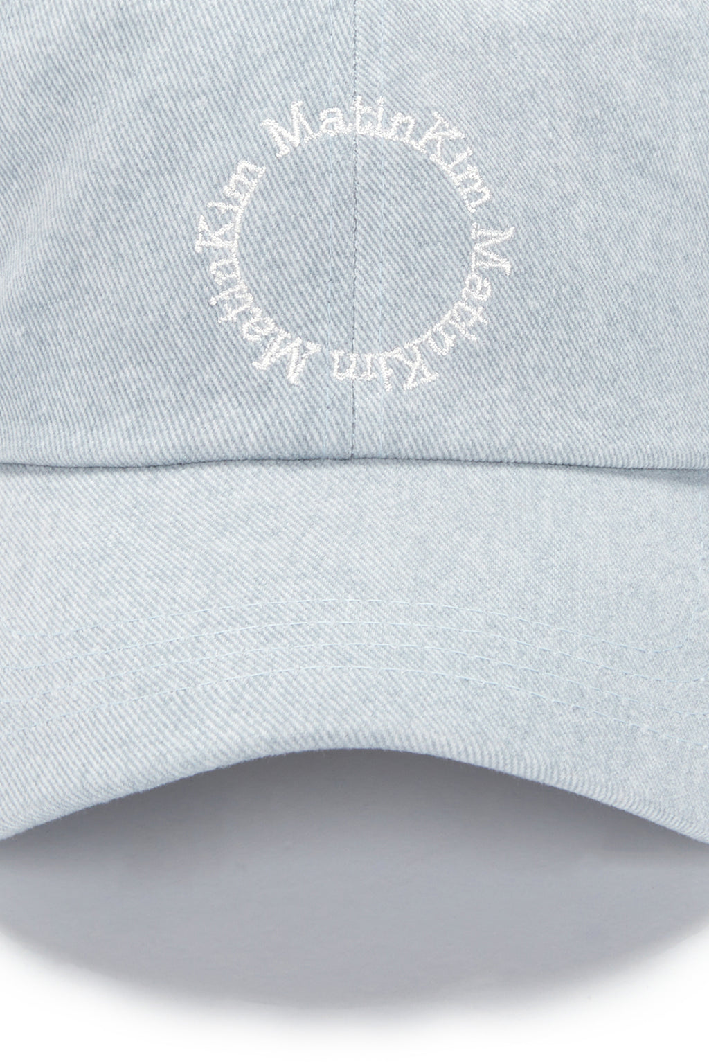 Matin Kim - Macaron Logo Ball Cap (Sky) product image 4 | TRAB K-Fashion Australia