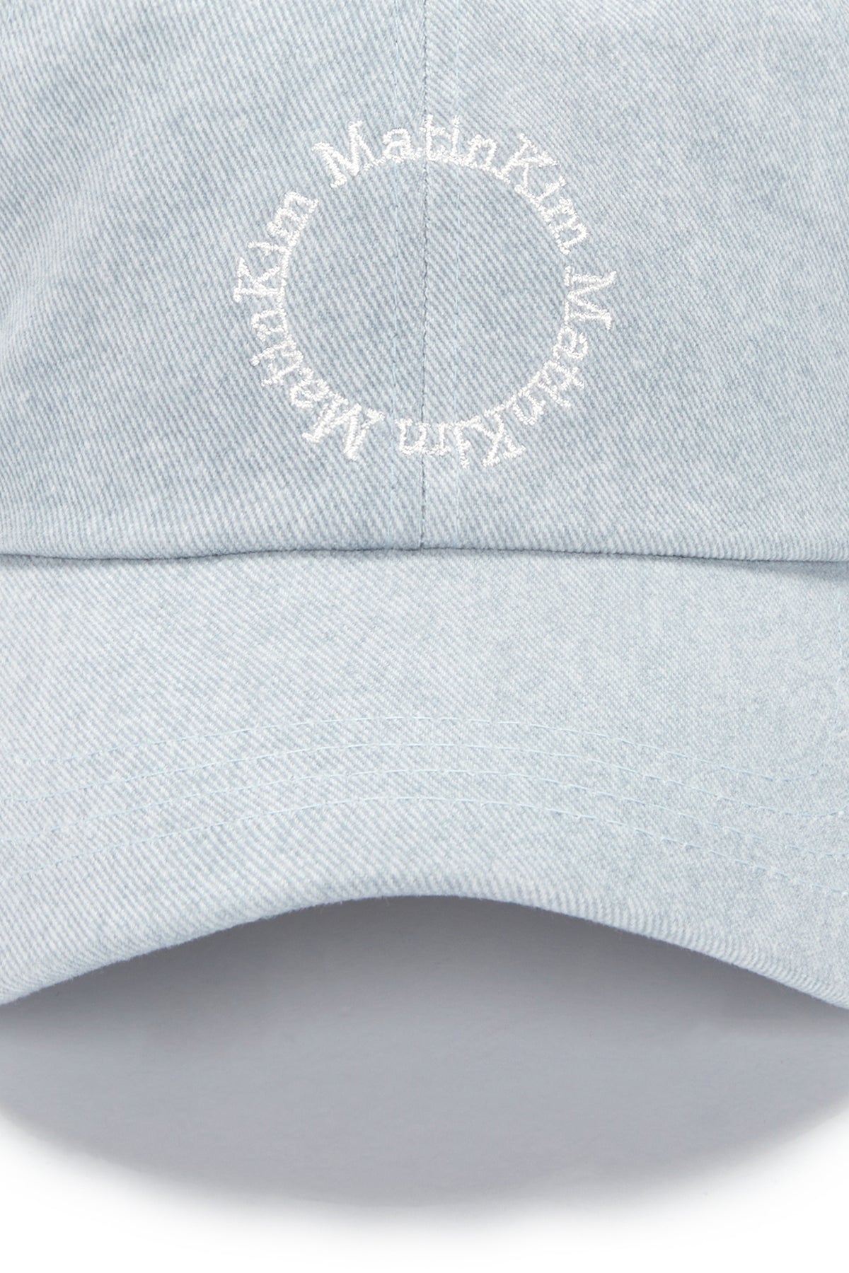 Matin Kim - Macaron Logo Ball Cap (Sky) product image 4 | TRAB K-Fashion Australia