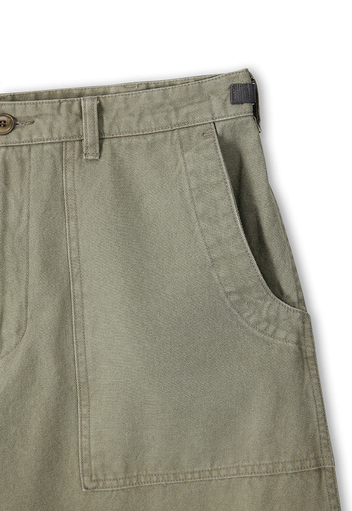 Art if acts - Curved Fatigue Trousers (Olive) product image 9 | TRAB K-Fashion Australia
