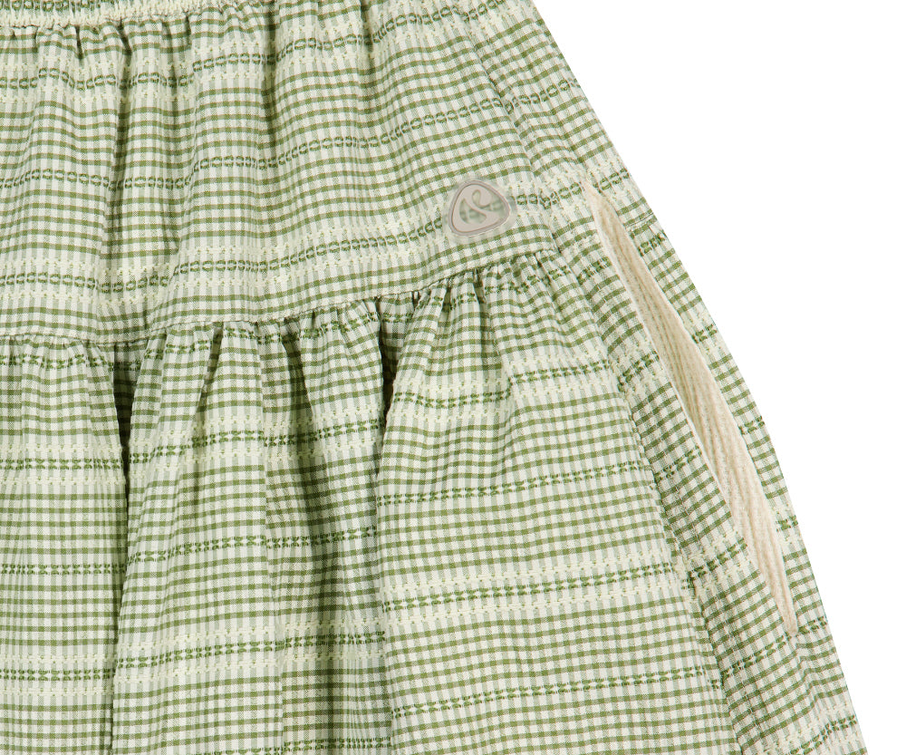 Coyseio - Wide Shirring Skirt (Light Green) product image 17 | TRAB K-Fashion Australia