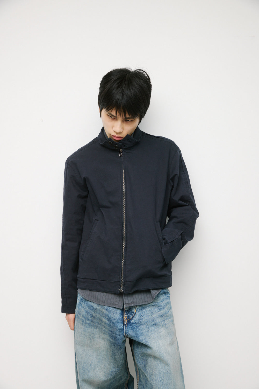 Hatchingroom - Silent Harrington Jacket (Dark Navy) product image 9 | TRAB K-Fashion Australia