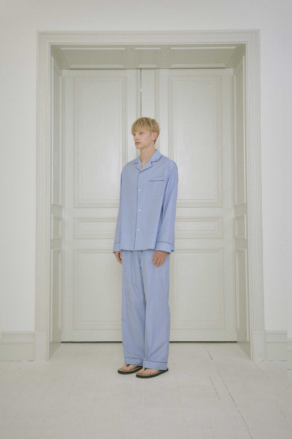 STU - Origami Pajama Shirt (Blue) product image 2 | TRAB K-Fashion Australia