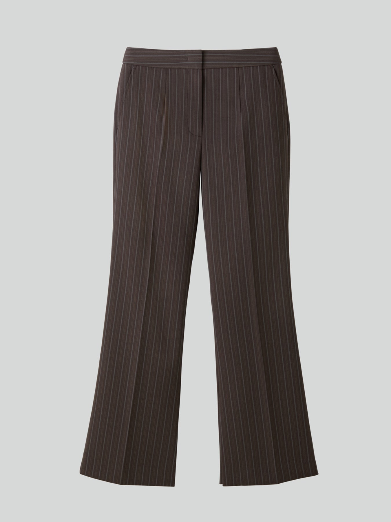 Recto - Rc Signature Stripe Flare Pants (Sepia Grey) product image 10 | TRAB K-Fashion Australia