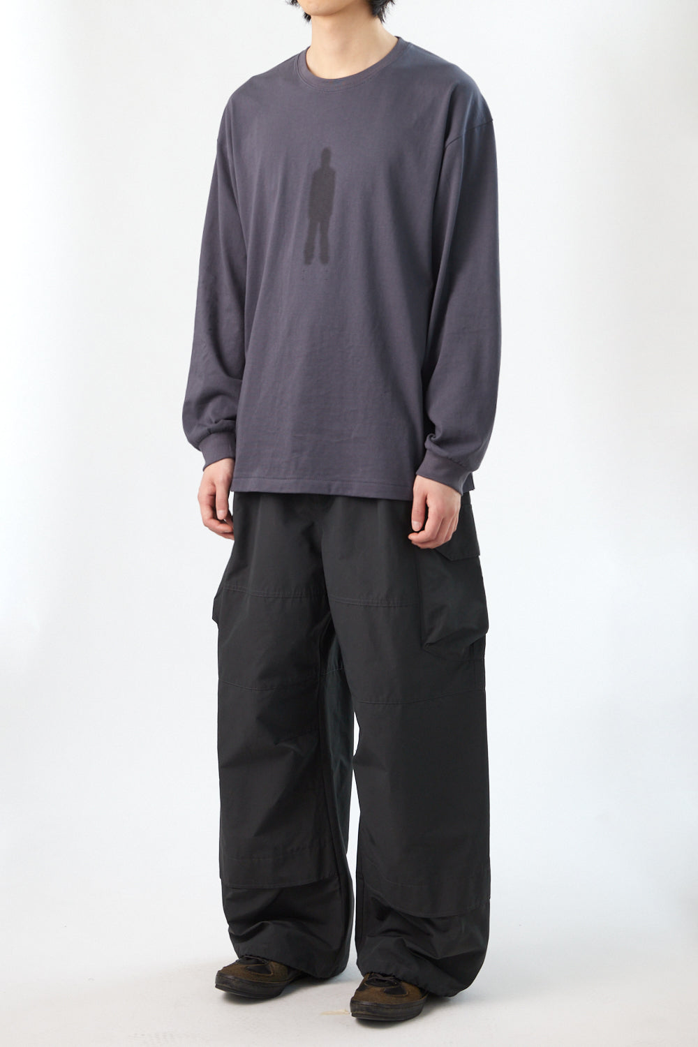 Hatchingroom - Ghost Tee Purple (Charcoal) product image 3 | TRAB K-Fashion Australia