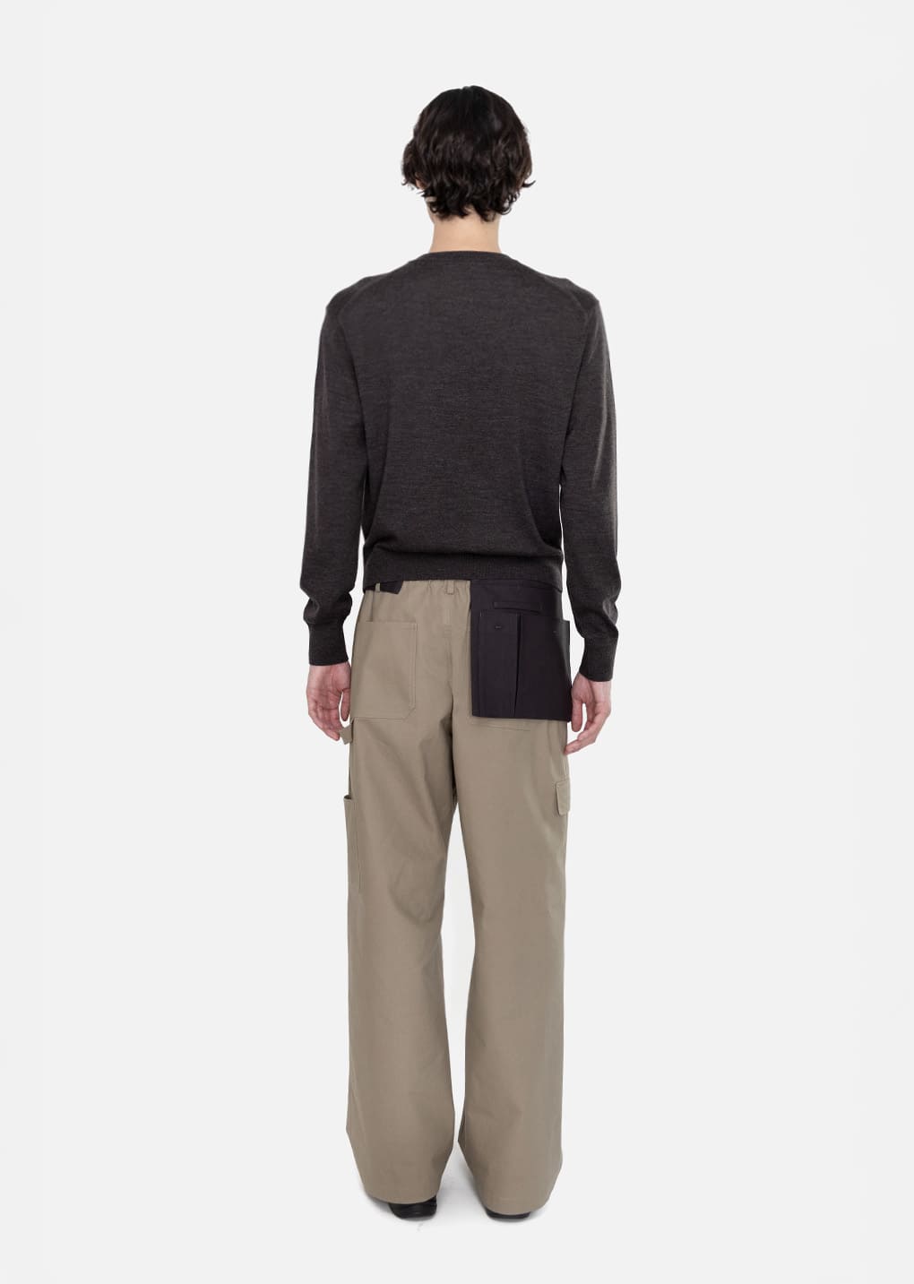 Amomento - Men's Wool Cardigan (Charcoal) product image 4 | TRAB K-Fashion Australia