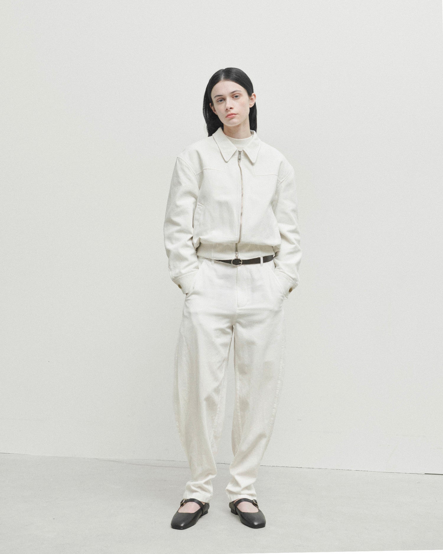Brownyard - Washed Blouson (Ivory) product image 1 | TRAB K-Fashion Australia
