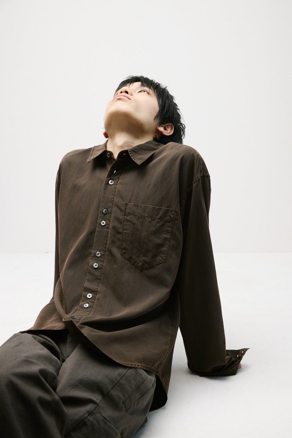 Hatchingroom - Rana Shirt (Bleached Khaki) product image 8 | TRAB K-Fashion Australia