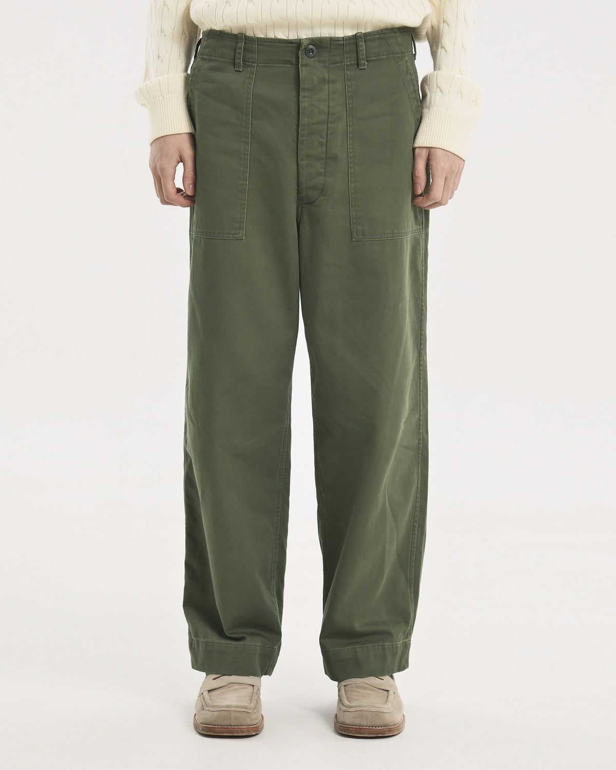 Brownyard - Fatigue Pants (Olive) product image 1 | TRAB K-Fashion Australia