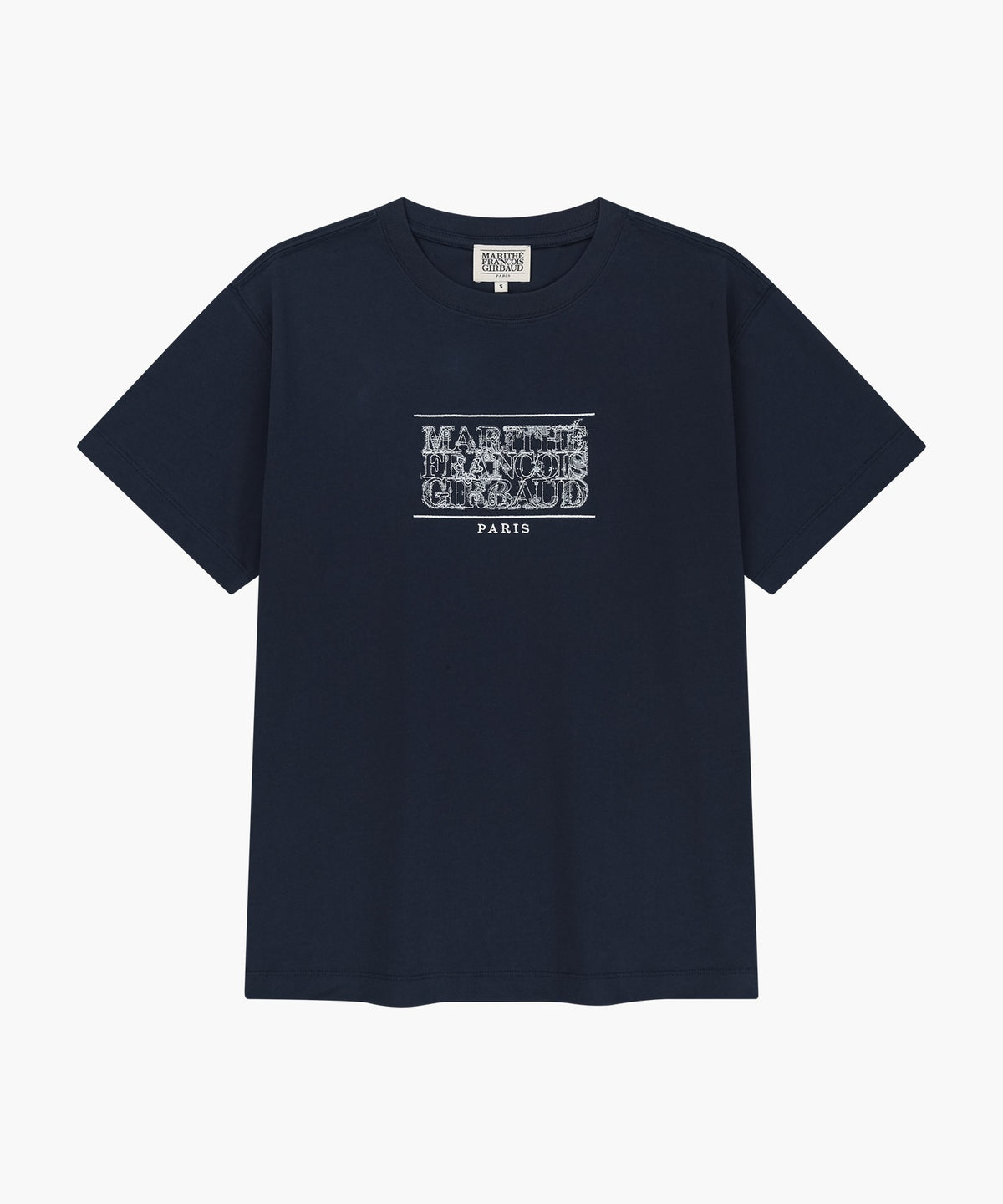Marithe & Francois Girbaud - Bandana Classic Logo Tee (Navy) product image 1 | TRAB K-Fashion Australia