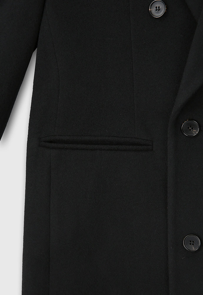 Tonywack - Wool And Cashmere Extra-Long Coat (Black) product image 14 | TRAB K-Fashion Australia