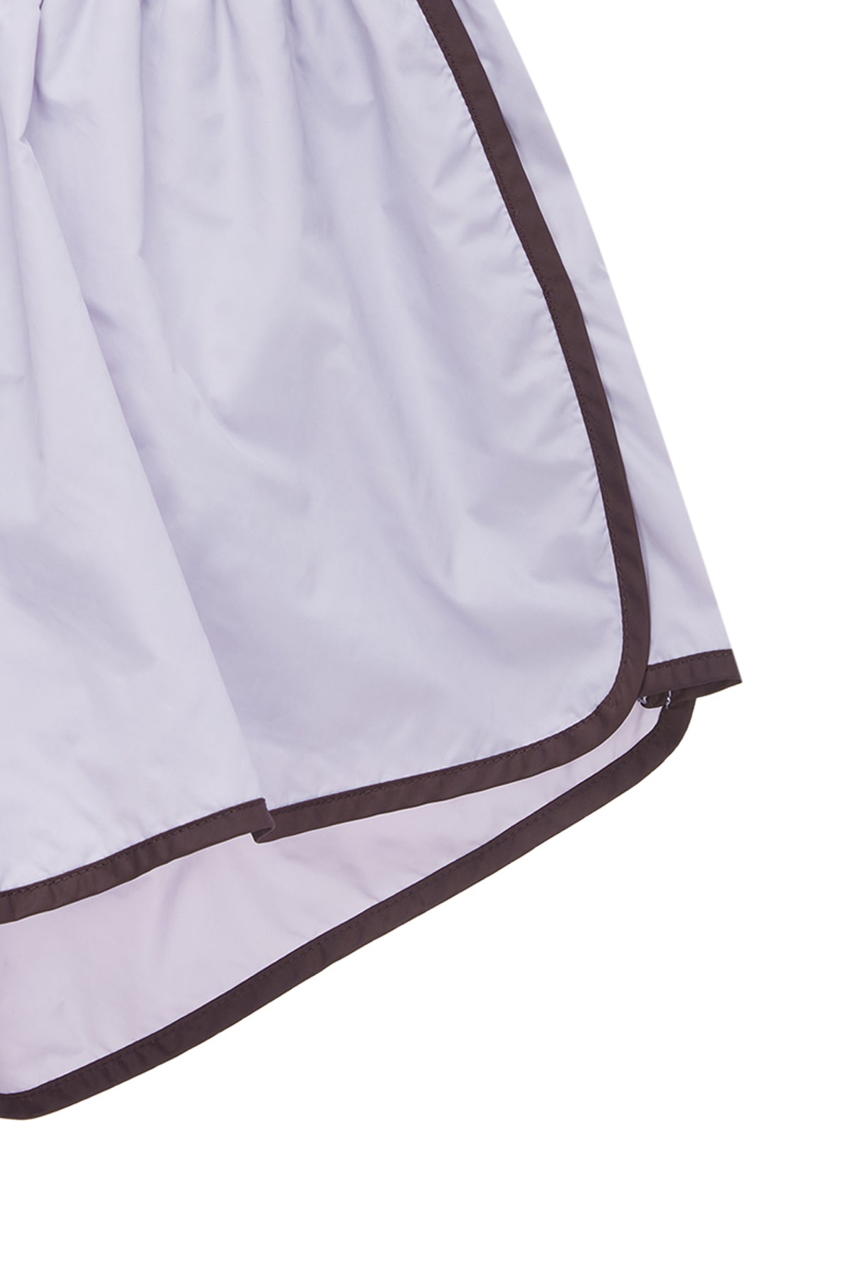 Matin Kim - Matin Nylon Dolphin Shorts (Lilac) product image 4 | TRAB K-Fashion Australia