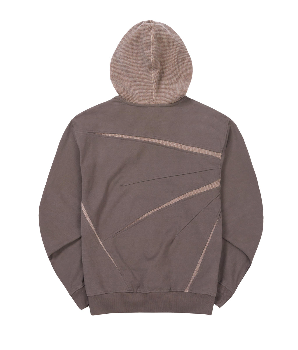 XLIM - Xlim 01 Hoodie (Taupe Brown) product image 2 | TRAB K-Fashion Australia