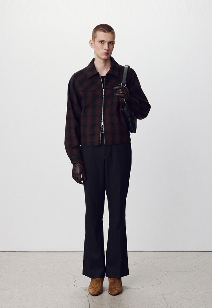 Tonywack - Ombré Wool Western Jacket (Brown/Black) product image 2 | TRAB K-Fashion Australia