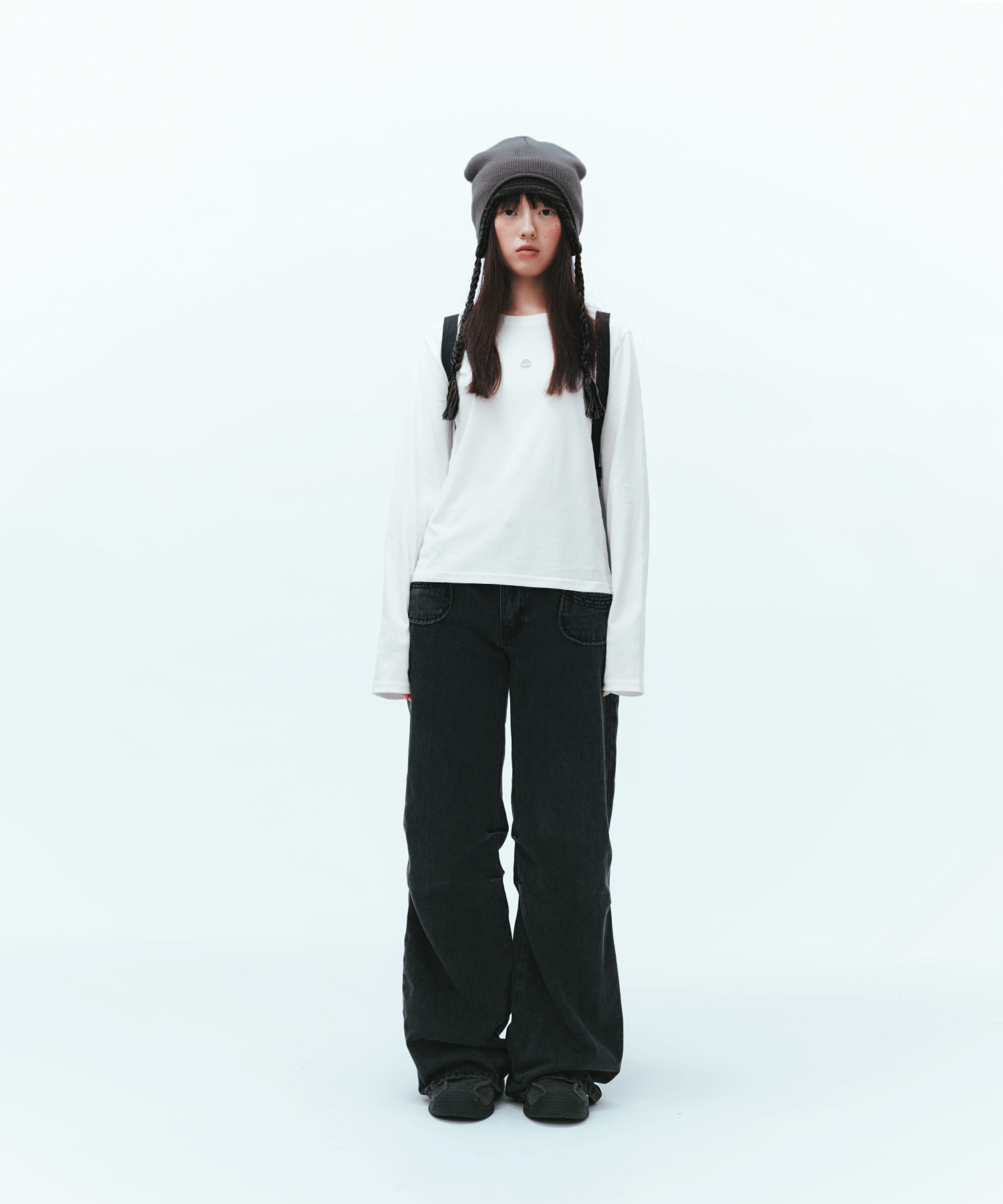 Coyseio - Double Trooper Beanie (Cocoa) product image 1 | TRAB K-Fashion Australia