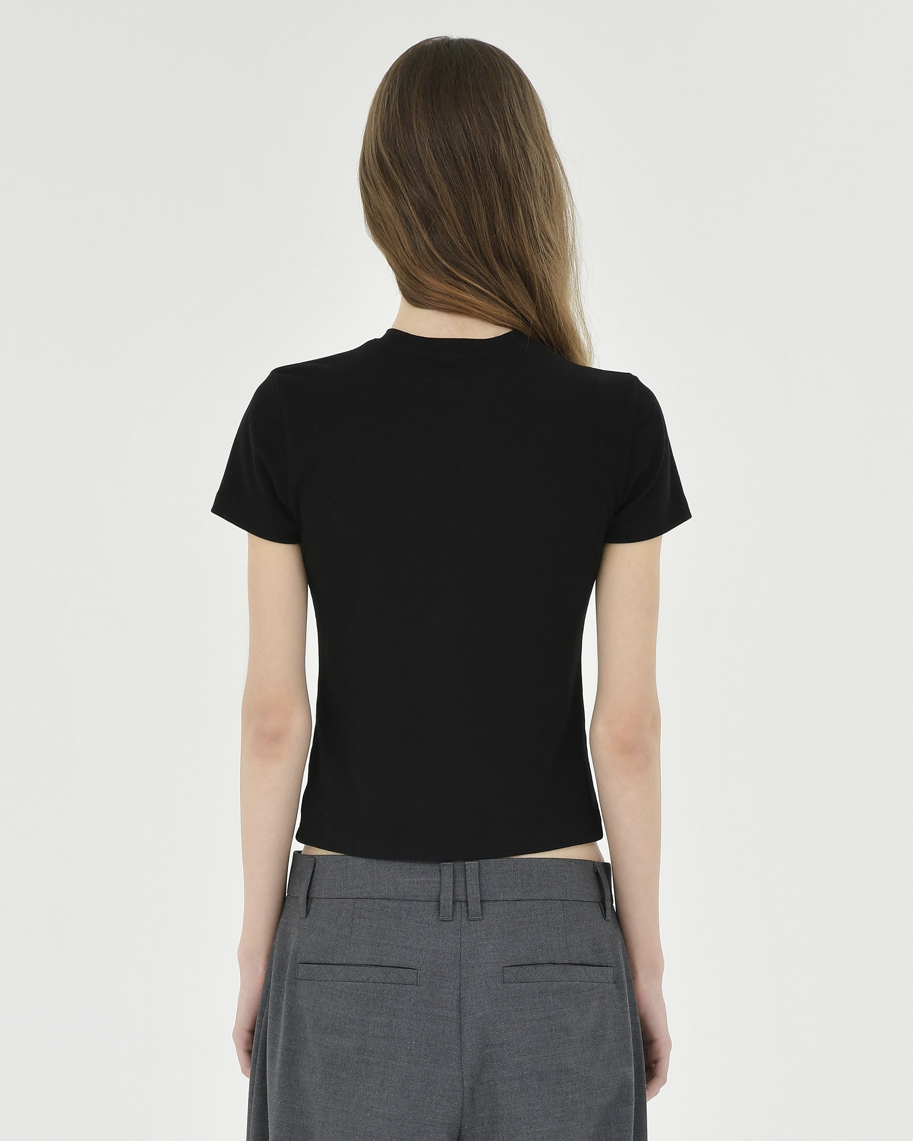Brownyard - Shrunk T Shirt (Black) product image 2 | TRAB K-Fashion Australia