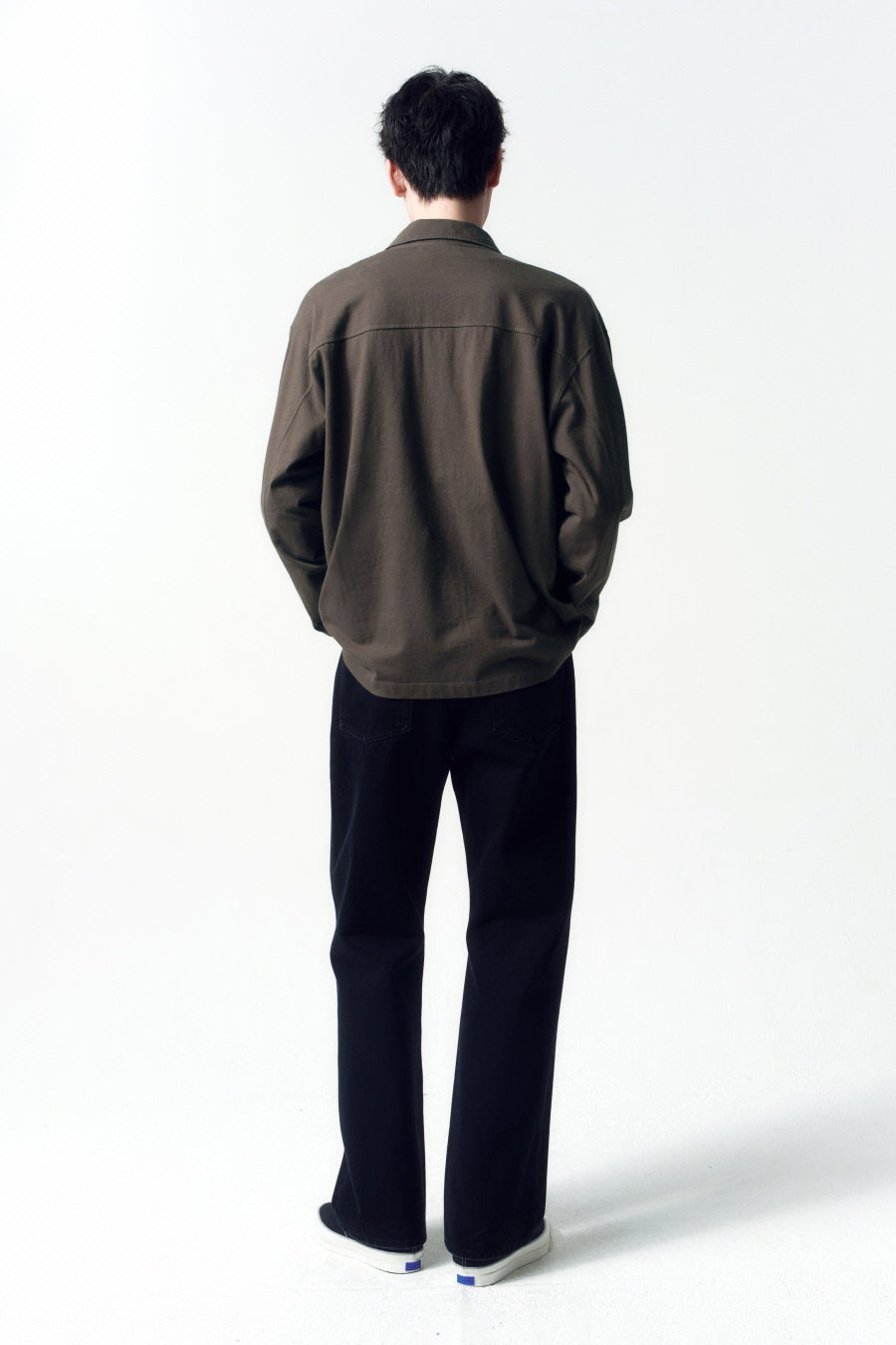 Insilence - Organic Cotton Jersey Shirt (Brown) product image 5 | TRAB K-Fashion Australia