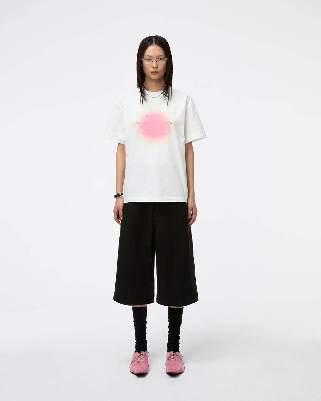 Ader Error - Eternity T-shirt Product. 46 (Pink) product image 1 | TRAB K-Fashion Australia