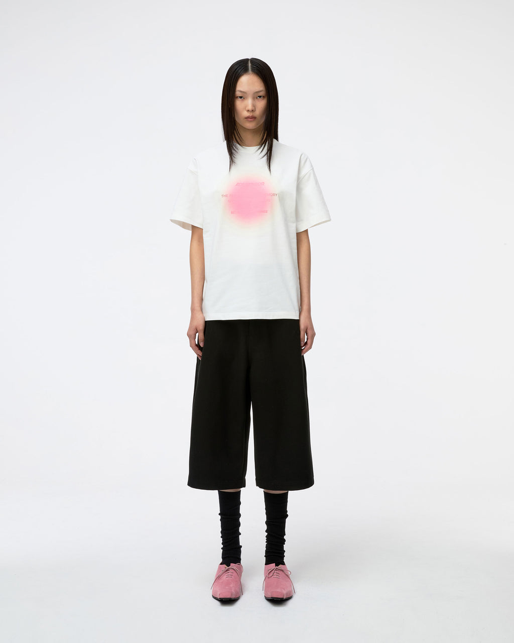 Ader Error - Eternity T-shirt Product. 46 (Pink) product image 2 | TRAB K-Fashion Australia