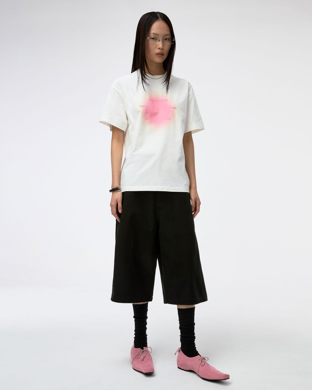 Ader Error - Eternity T-shirt Product. 46 (Pink) product image 5 | TRAB K-Fashion Australia