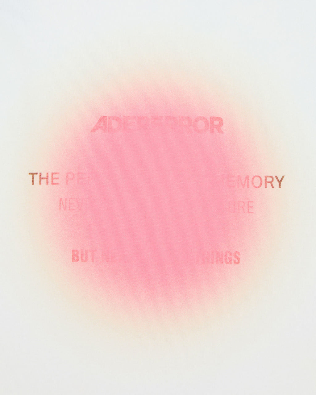 Ader Error - Eternity T-shirt Product. 46 (Pink) product image 8 | TRAB K-Fashion Australia