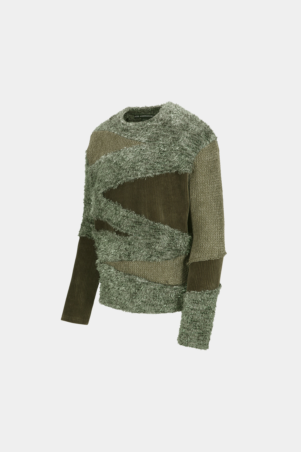 Andersson Bell - Ghillie Color Block Sweater (Khaki) product image 8 | TRAB K-Fashion Australia
