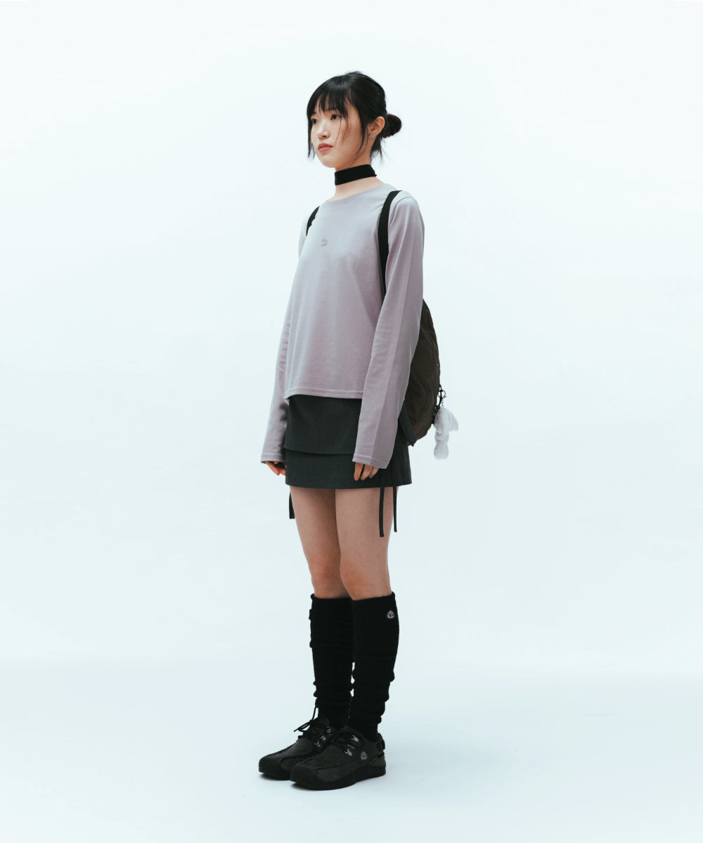 Coyseio - Symbol Logo Longsleeves (Light Purple) product image 6 | TRAB K-Fashion Australia