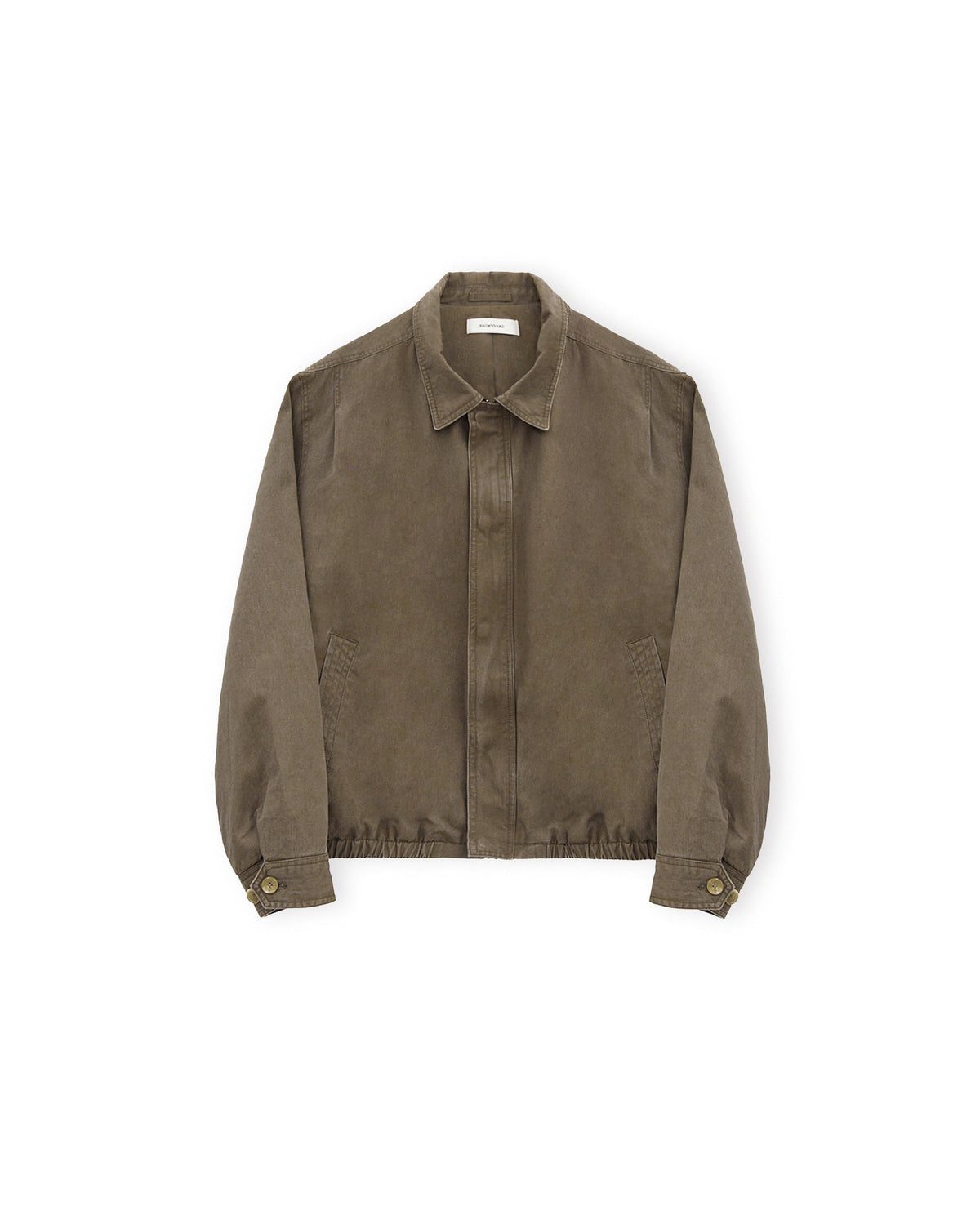 Brownyard - Vintage Cotton Blouson (Mocha) product image 5 | TRAB K-Fashion Australia