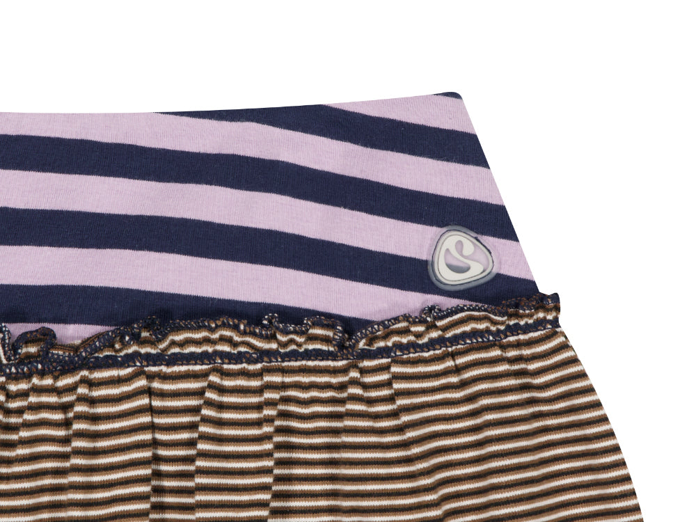 Coyseio - Colored Stripe Midi Skirt (Purple) | TRAB K-Fashion Austr