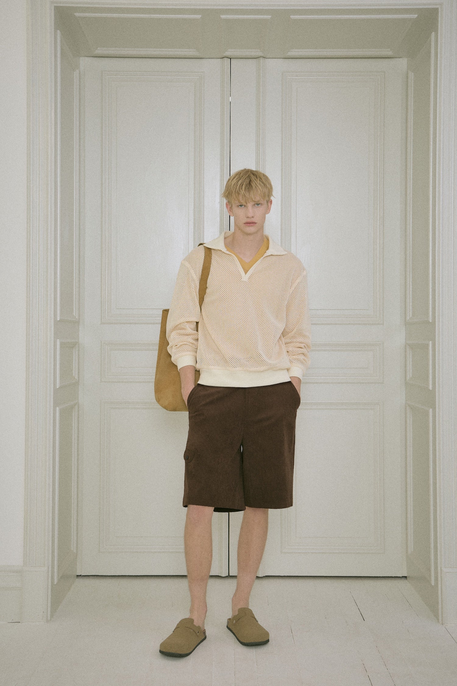 Stu - Half Pants (Brown) product image 9 | TRAB K-Fashion Australia