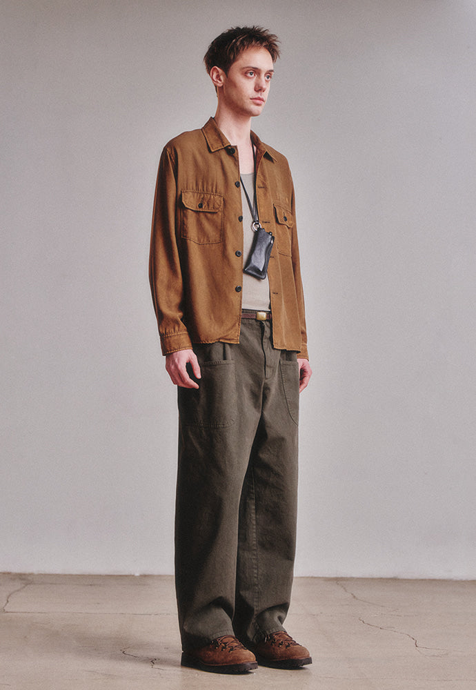 Art if acts - French Workwear Pants (Khaki) product image 5 | TRAB K-Fashion Australia